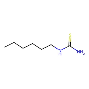 1-Hexyl-2-thiourea structure