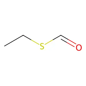 Ethyl thioformate structure