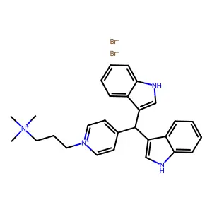 Dimethyl 1-naphthyl phosphate structure