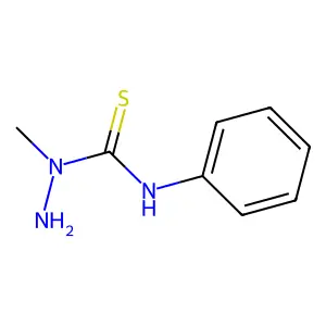 3-amino-3-methyl-1-phenylthiourea structure