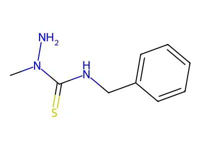 N-benzyl-1-methylhydrazinecarbothioamide structure