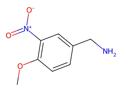 4-Methoxy-3-nitrobenzenemethanamine structure