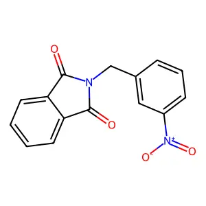 2-(3-Nitrobenzyl)isoindoline-1,3-dione structure