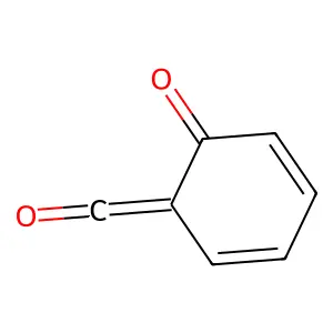 2,4-Cyclohexadien-1-one, 6-carbonyl- structure