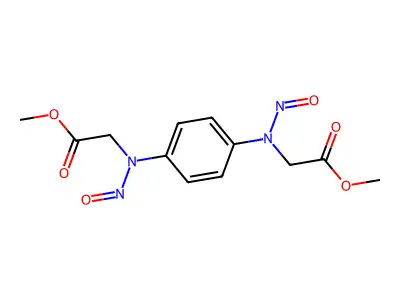 N,N-Dinitroso-p-phenylenediamine-N,N-diacetic Acid Dimethyl Ester structure