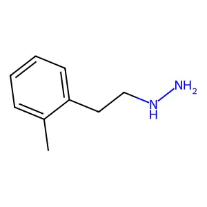 Hydrazine, (o-methylphenethyl)- structure
