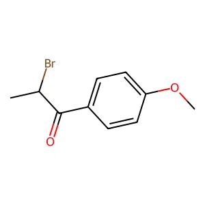 2-Bromo-1-(4-methoxyphenyl)propan-1-one structure