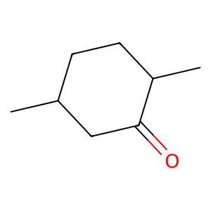 rel-(2R,5R)-2,5-Dimethylcyclohexanone structure