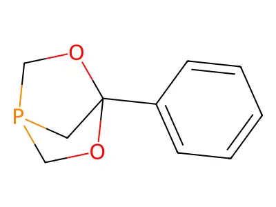 4-Phenyl-3,5-dioxa-1-phosphabicyclo[2.2.1]heptane structure