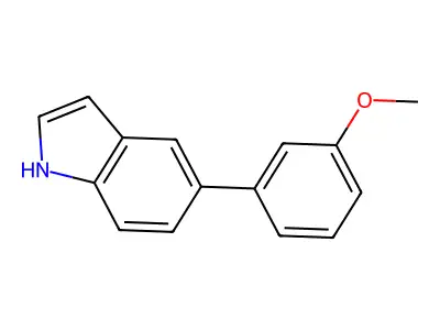 5-(3-Methoxyphenyl)indole structure