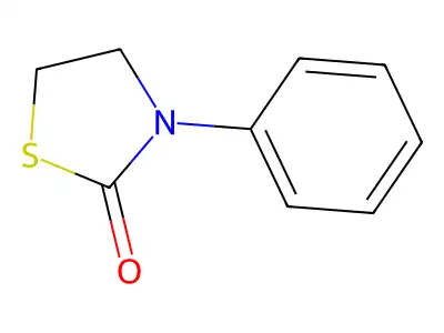 3-Phenyl-1,3-thiazolidin-2-one structure