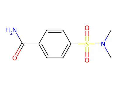 4-(Dimethylsulfamoyl)benzamide structure