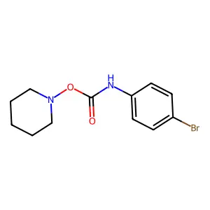 4-Bromo-N-{[(piperidin-1-yl)oxy]carbonyl}aniline structure