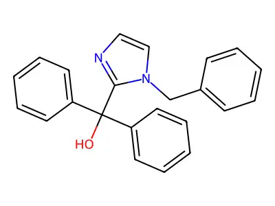(1-Benzylimidazol-2-yl)-diphenylmethanol structure