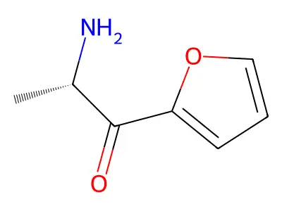 (2S)-2-amino-1-(furan-2-yl)propan-1-one structure