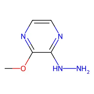 2-Hydrazinyl-3-methoxypyrazine structure