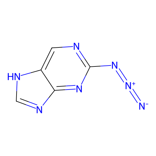 Purine, 2-azido- structure