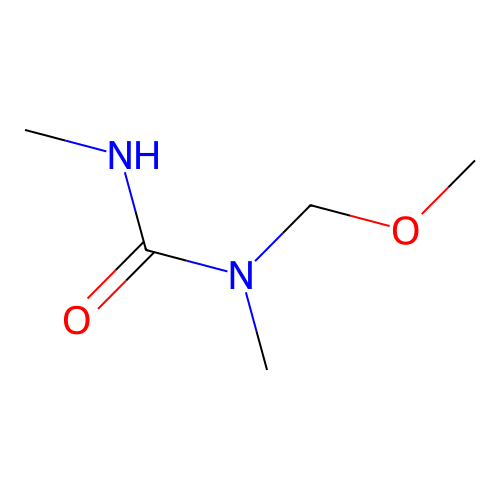 N-(Methoxymethyl)-N,N'-dimethylurea structure