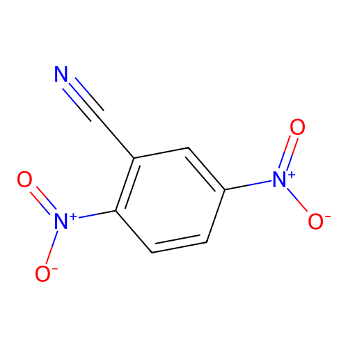 2,5-Dinitrobenzonitrile structure