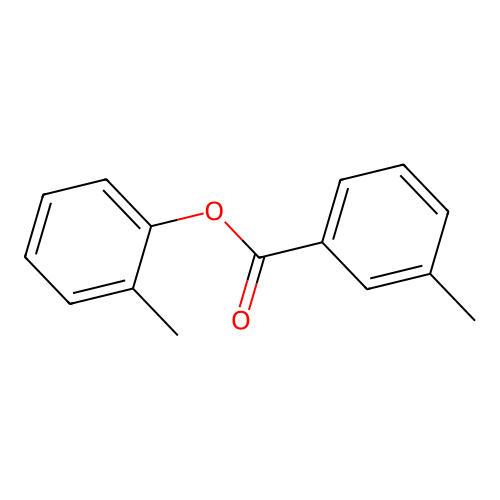 2-Methylphenyl 3-methylbenzoate structure