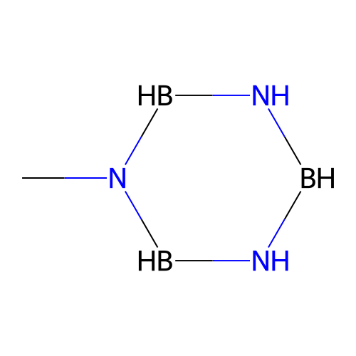 Chemical Compound (CH8B3N3) structure