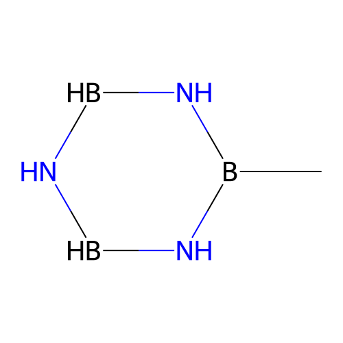 Chemical Compound (CH8B3N3) structure