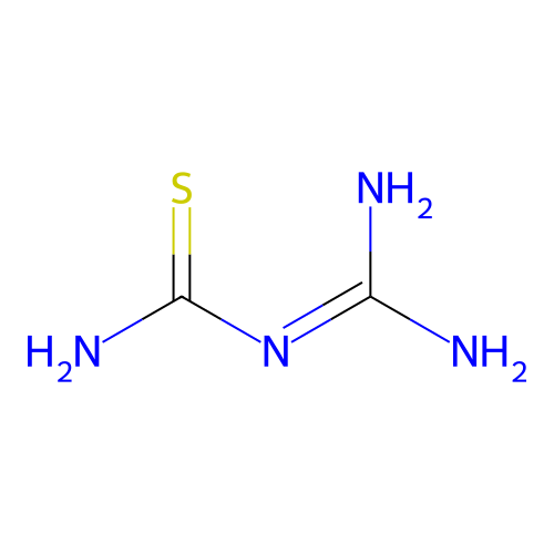 Amidinothiourea structure