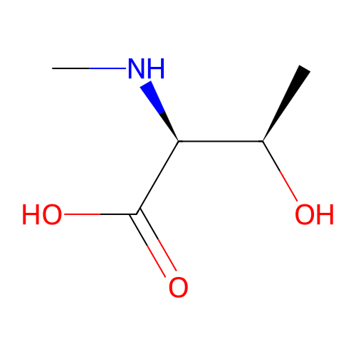 N-Methyl-L-threonine structure