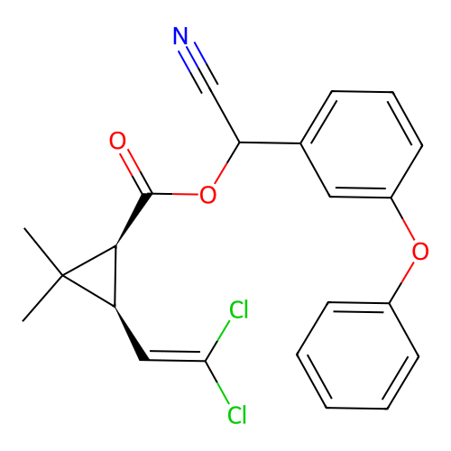 alpha-Cypermethrin 1-Epimeric Mixture structure