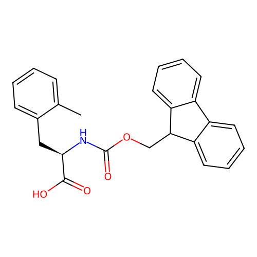 Fmoc-2-methyl-D-phenylalanine structure