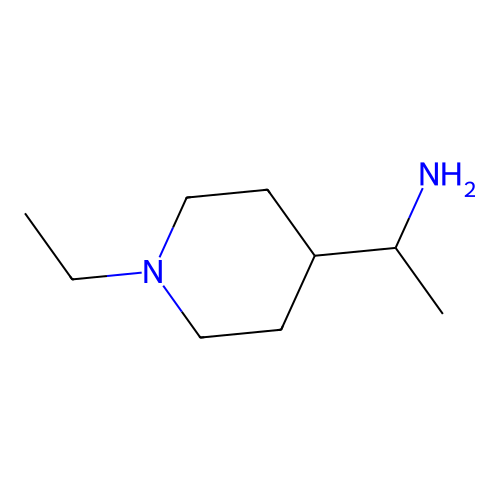 1-(1-Ethyl-4-piperidinyl)ethanamine structure
