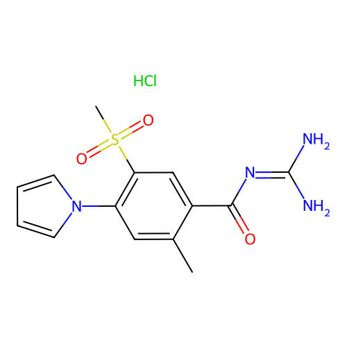 Eniporide hydrochloride structure
