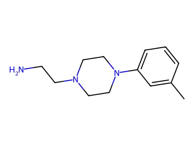 2-[4-(3-Methylphenyl)piperazin-1-yl]ethanamine structure
