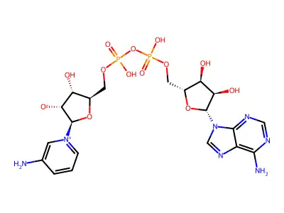 3-Aminopyridine adenine dinucleotide structure