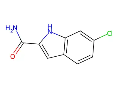 6-chloro-1H-indole-2-carboxamide structure