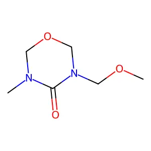 3-(Methoxymethyl)-5-methyl-1,3,5-oxadiazinan-4-one structure