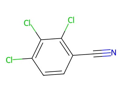 Benzonitrile, 2,3,4-trichloro- structure