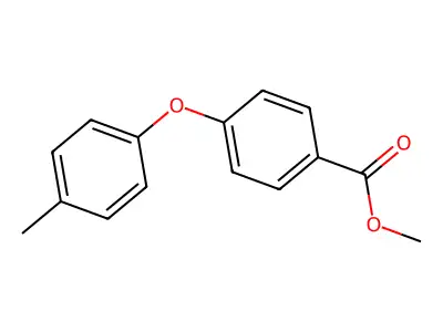 Methyl 4-(4-methylphenoxy)benzoate structure