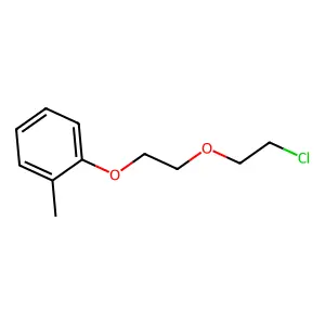 1-(2-(2-Chloroethoxy)ethoxy)-2-methylbenzene structure