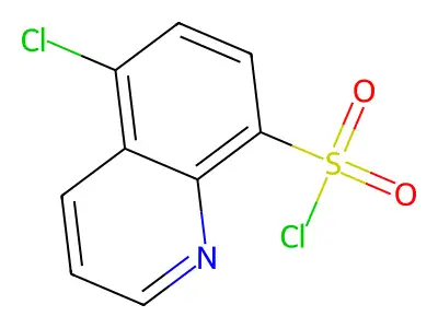 5-chloroquinoline-8-sulfonyl Chloride structure