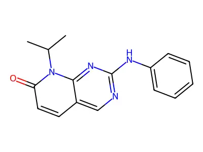 N8 Pyrido[2,3-d]pyrimidin-7-one deriv. 39 structure