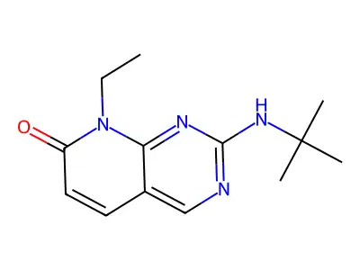 C2 Pyrido[2,3-d]pyrimidin-7-one deriv. 16 structure