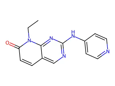 C2 Pyrido[2,3-d]pyrimidin-7-one deriv. 22 structure