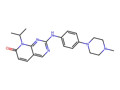 N8 Pyrido[2,3-d]pyrimidin-7-one deriv. 66 structure