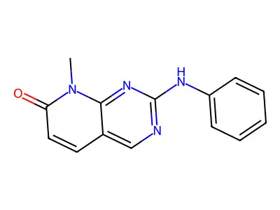 N8 Pyrido[2,3-d]pyrimidin-7-one deriv. 38 structure