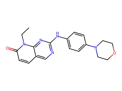 C2 Pyrido[2,3-d]pyrimidin-7-one deriv. 34 structure
