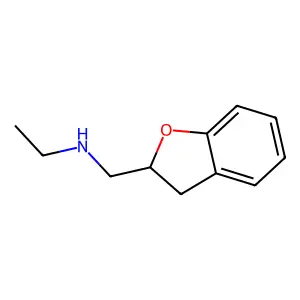 N-乙基-2,3-二氢-2-苯并呋喃甲胺 structure