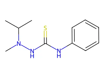 2-isopropyl-2-methyl-N-phenylhydrazinecarbothioamide structure