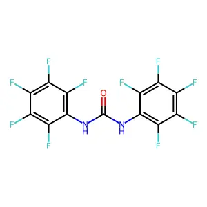 十氟-N,N'-二苯基脲 structure