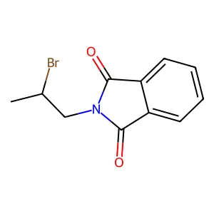 N-(2-Bromopropyl)phthalimide structure